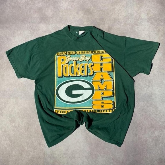 NFL Other - Vintage 90s Green Bay Packers NFL Graphic Tee Shirt